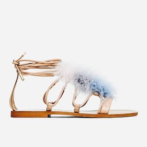 🆕✨ LACE UP FLAT GLADIATOR SANDALS